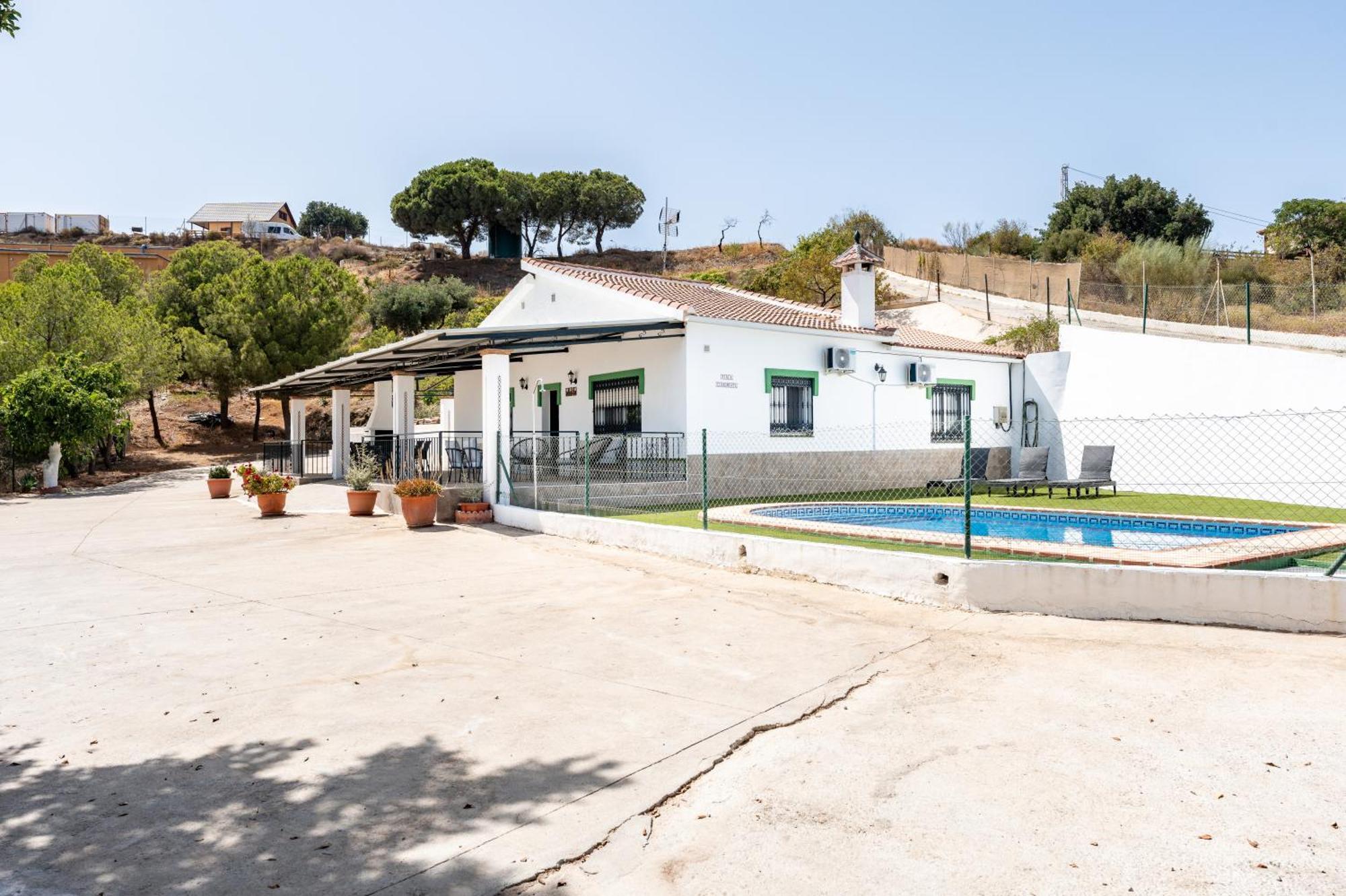 Cortijo Ariza Sea Views Villa Malaga Bagian luar foto