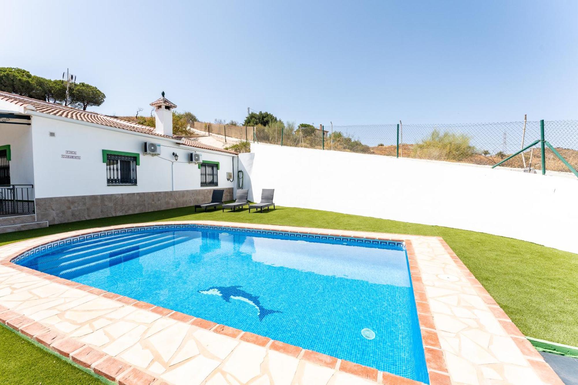 Cortijo Ariza Sea Views Villa Malaga Bagian luar foto