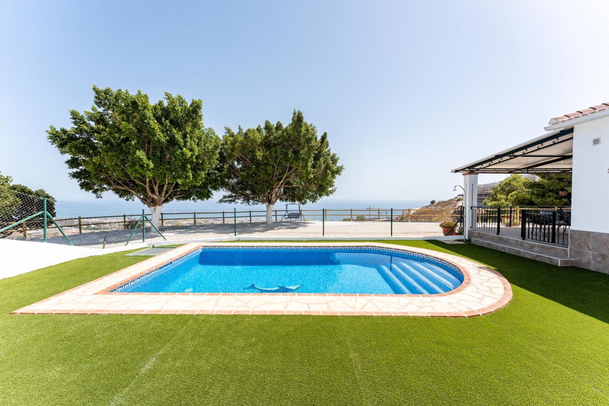 Cortijo Ariza Sea Views Villa Malaga Bagian luar foto