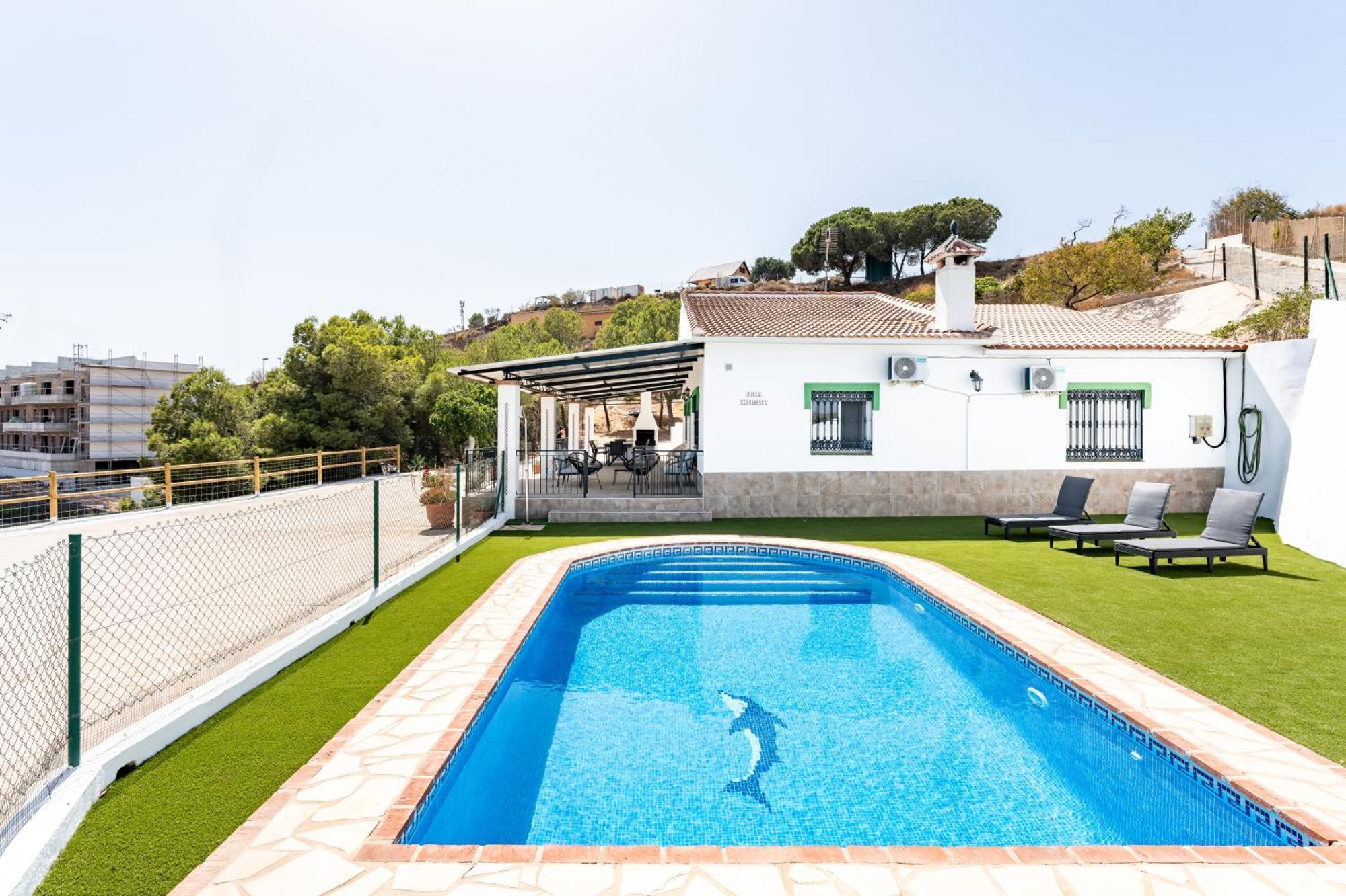 Cortijo Ariza Sea Views Villa Malaga Bagian luar foto